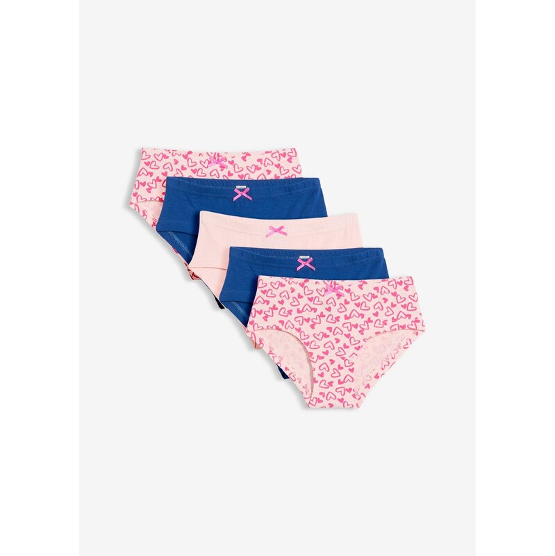 bonprix Bokové nohavičky s mäkkou bavlnou a malou saténovou mašličkou 67535022