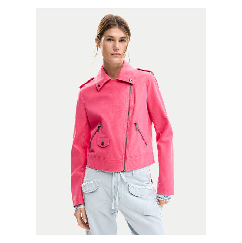 Bunda z imitácie kože Desigual 67492836