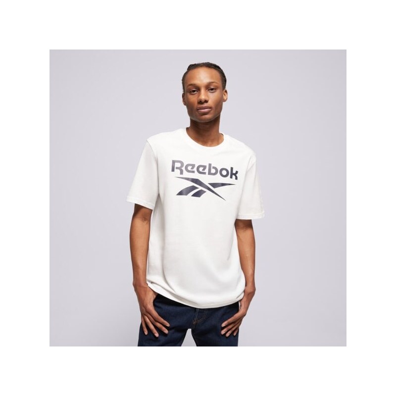 Reebok Tričko Chad Big Logo Crew Neck Ss Tee Muži Oblečenie Tričká 67494101