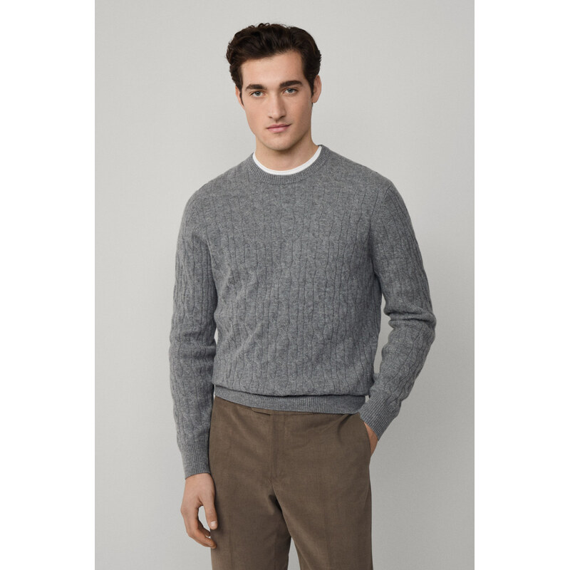 SVETER HACKETT LONDON LW CABLE CREW 65592970