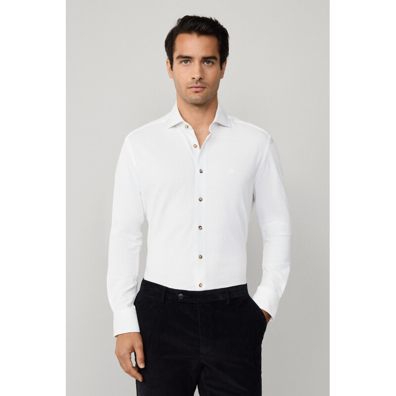 KOŠEĽA HACKETT LONDON MELANGE JERSEY PIQUE 66045708