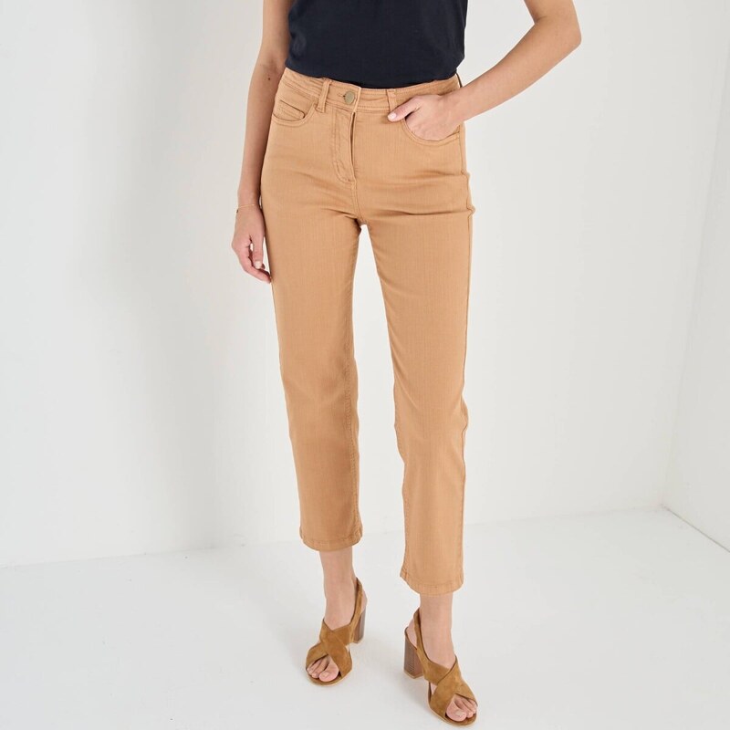 Zoštíhľujúce 7/8 nohavice oriešková 052 Blancheporte 67494127