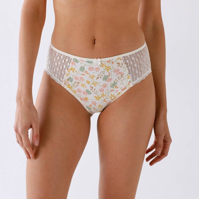 Súprava 2 maxi nohavičiek Coria s potlačou kvetín ražná 056 67494132