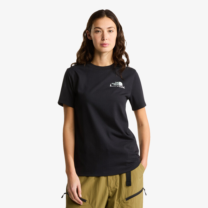 The North Face W MONTE REGULAR SHORT SLEEVE TEE-GRAPHIC XS 67504928