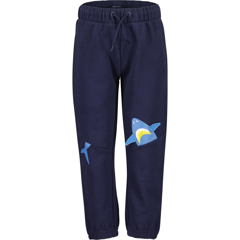 BLUE SEVEN Nohavice námornícka modrá / svetlomodrá / žltá / biela 67499083