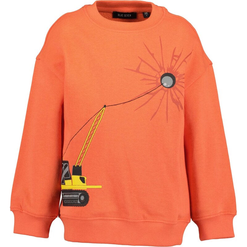 BLUE SEVEN Mikina žltá / oranžová / čierna 67499081