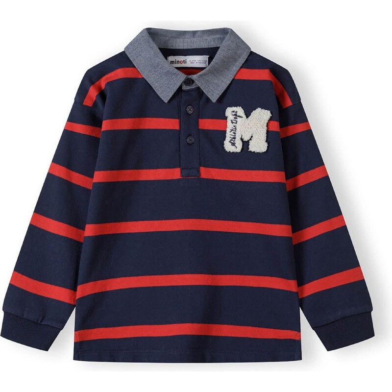 MINOTI Tričko tmavomodrá / červená 67499111