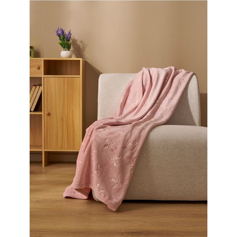 Sinsay - Deka s mašľami - pastelová ružová 67494469