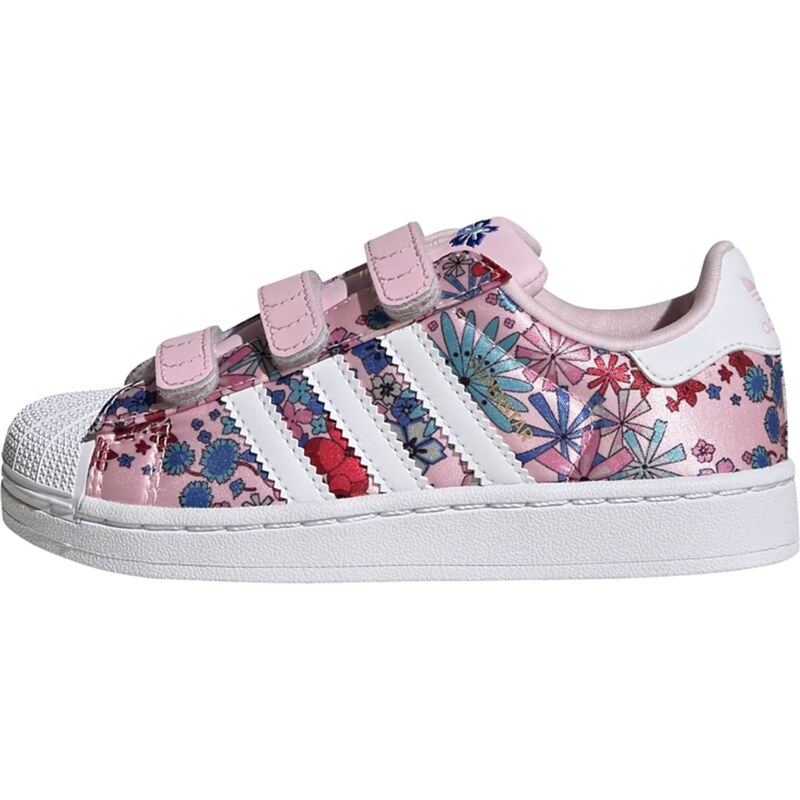 ADIDAS ORIGINALS Tenisky Liberty London Superstar petrolejová / ružová 67499202
