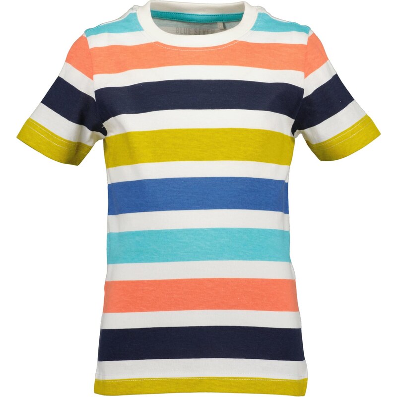 BLUE SEVEN Tričko námornícka modrá / kráľovská modrá / oranžová / 67499303