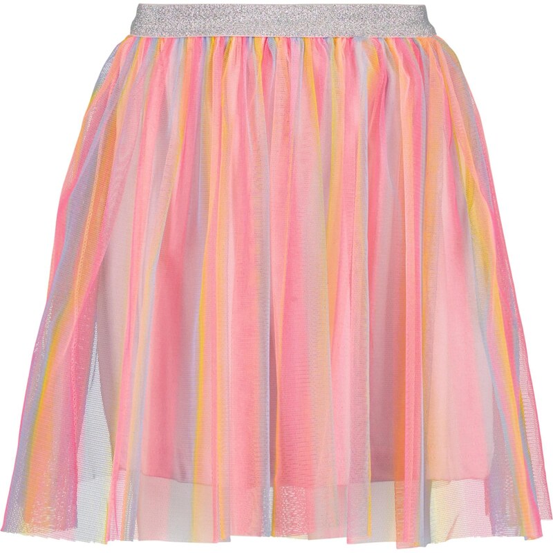 BLUE SEVEN Sukňa modrosivá / tmavožltá / ružová / strieborná 67499297