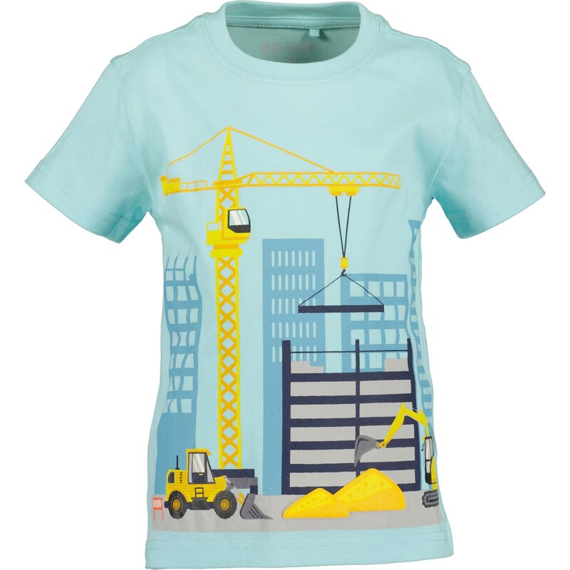 BLUE SEVEN Tričko námornícka modrá / svetlomodrá / žltá / sivá 67499300