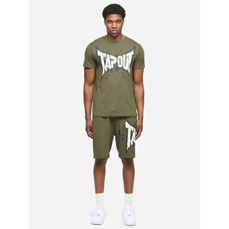 Tapout Tréningový komplet Dunlab olivová / čierna / biela 67499340