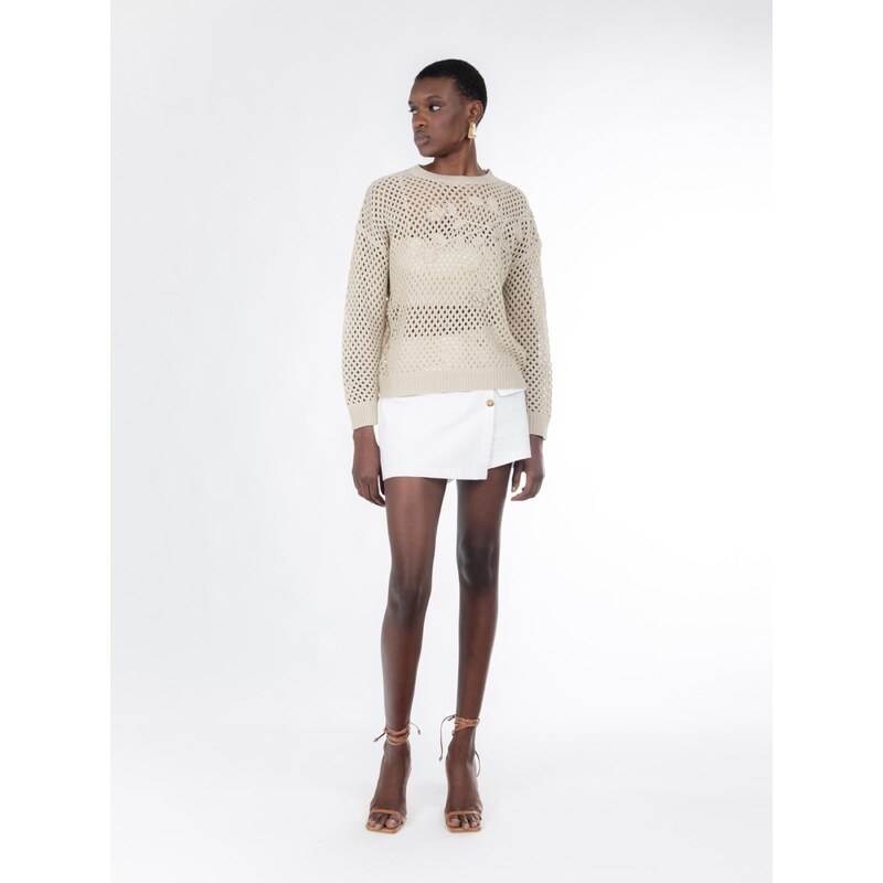 Influencer Sveter béžová 67499351