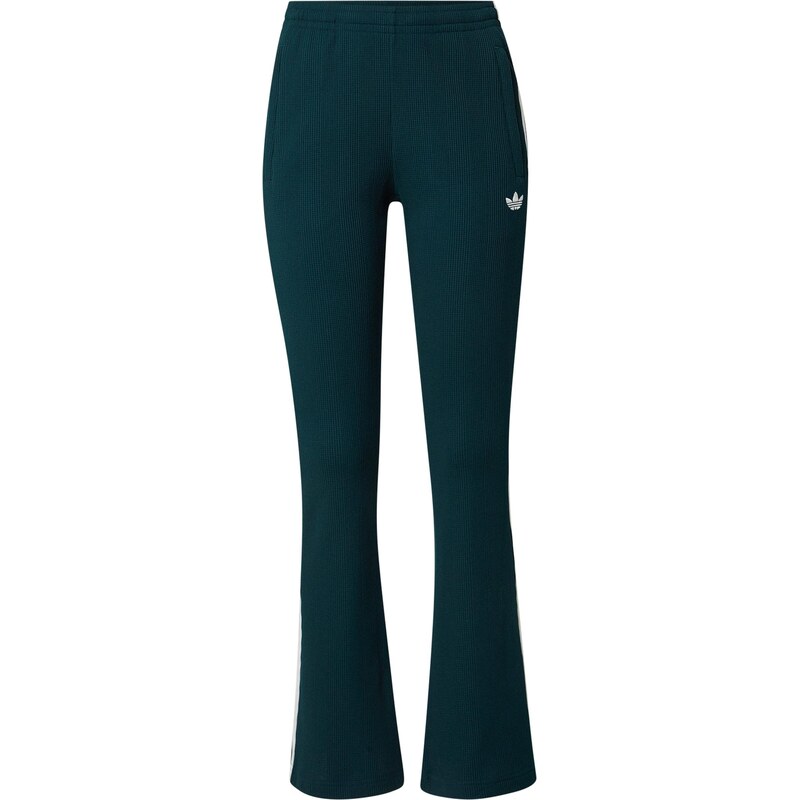 ADIDAS ORIGINALS Nohavice tmavozelená / biela 67499413