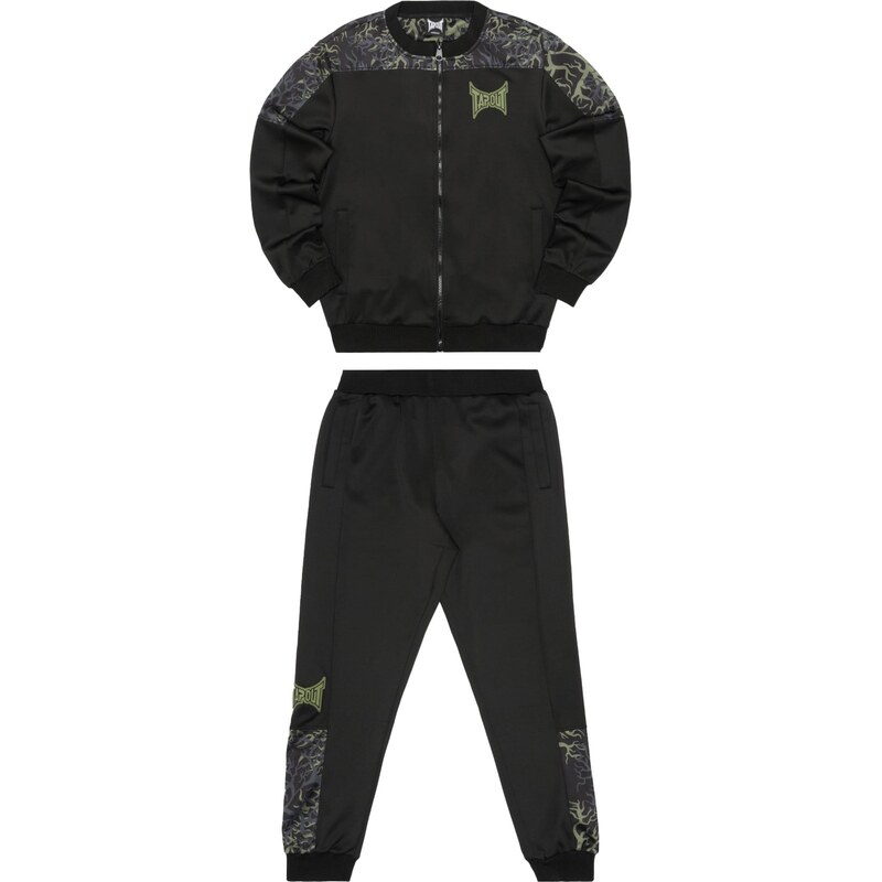 Tapout Tréningový komplet Roots Taptrack tmavomodrá / zelená / čierna 67499440