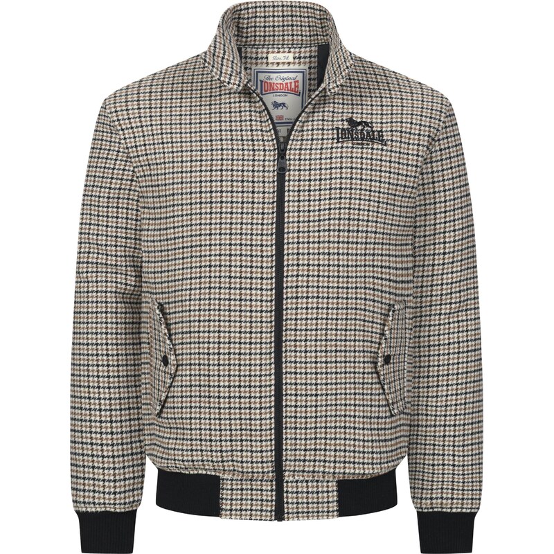 LONSDALE Prechodná bunda Tregony béžová / sivá / čierna 67499475