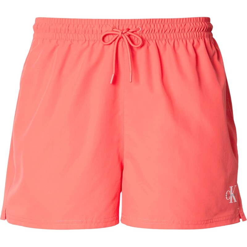 Calvin Klein Swimwear Plavecké šortky malinová / čierna / biela 67499502