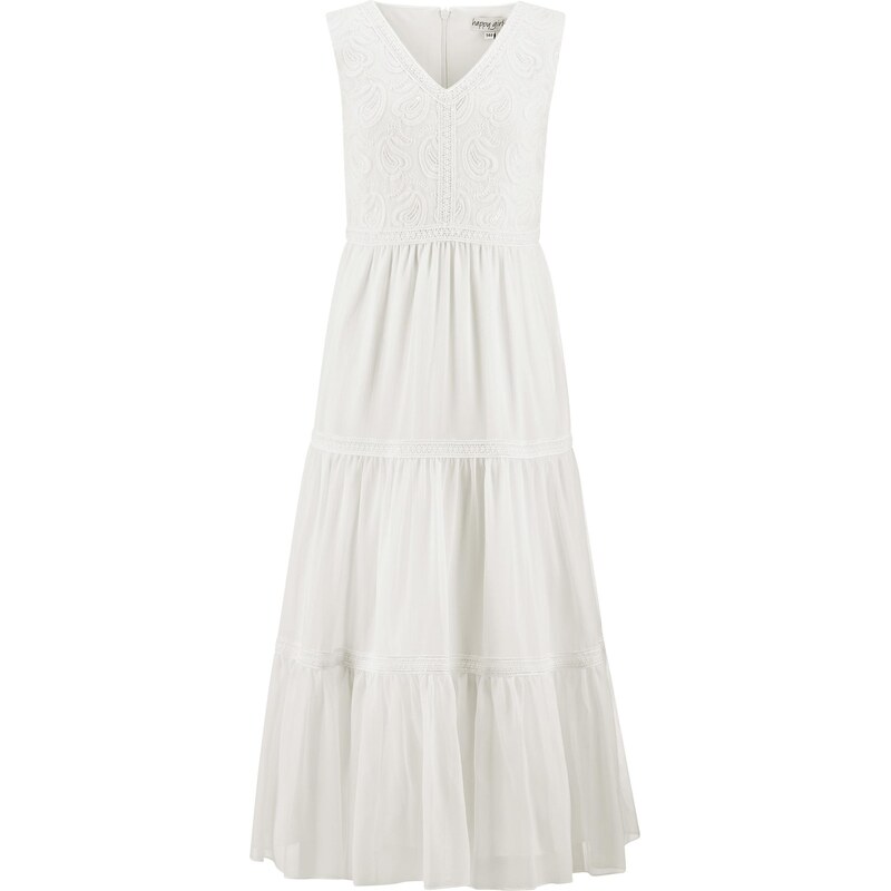 happy girls Šaty šedobiela 67499507
