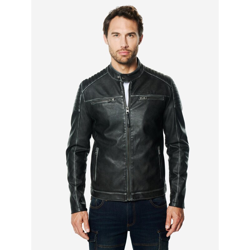 KOROSHI Prechodná bunda čierna 67499559