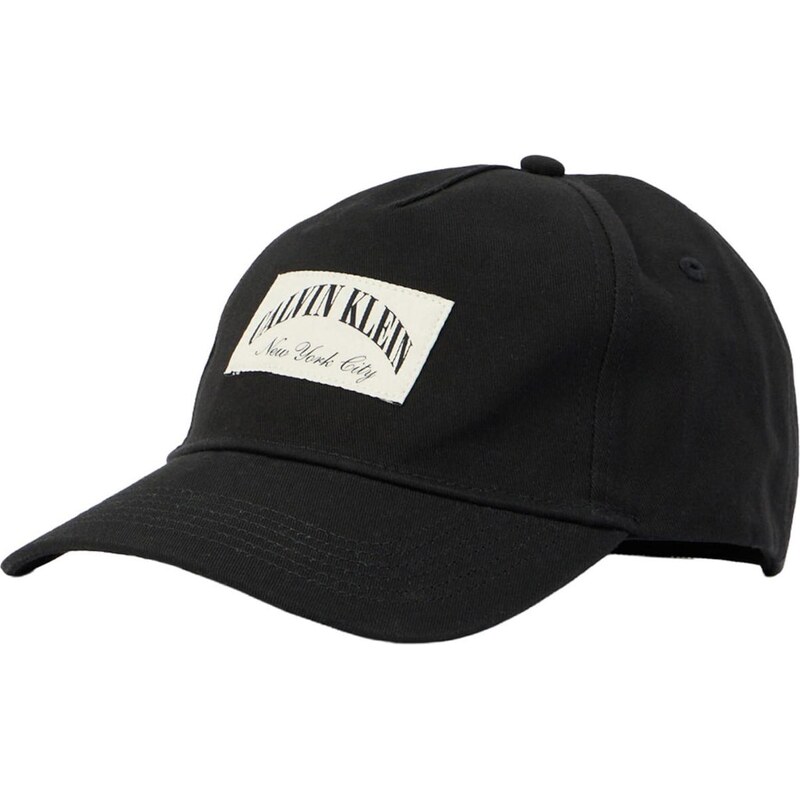 Calvin Klein Čiapka HERITAGE čierna / biela 67499574