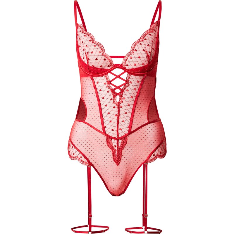 Hunkemöller Body Cordelie červená 67499580