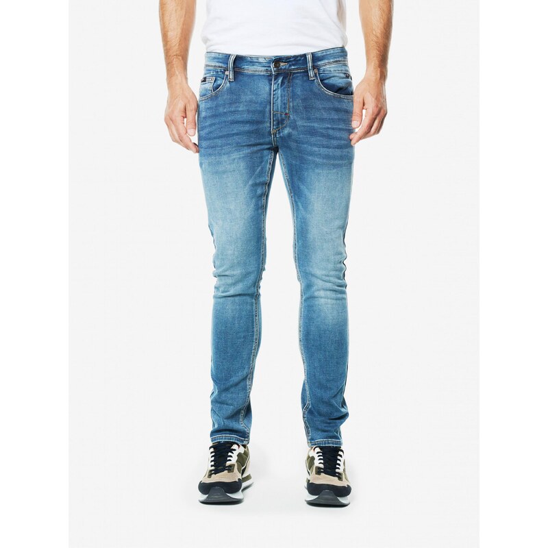 KOROSHI Džínsy modrá denim 67499625
