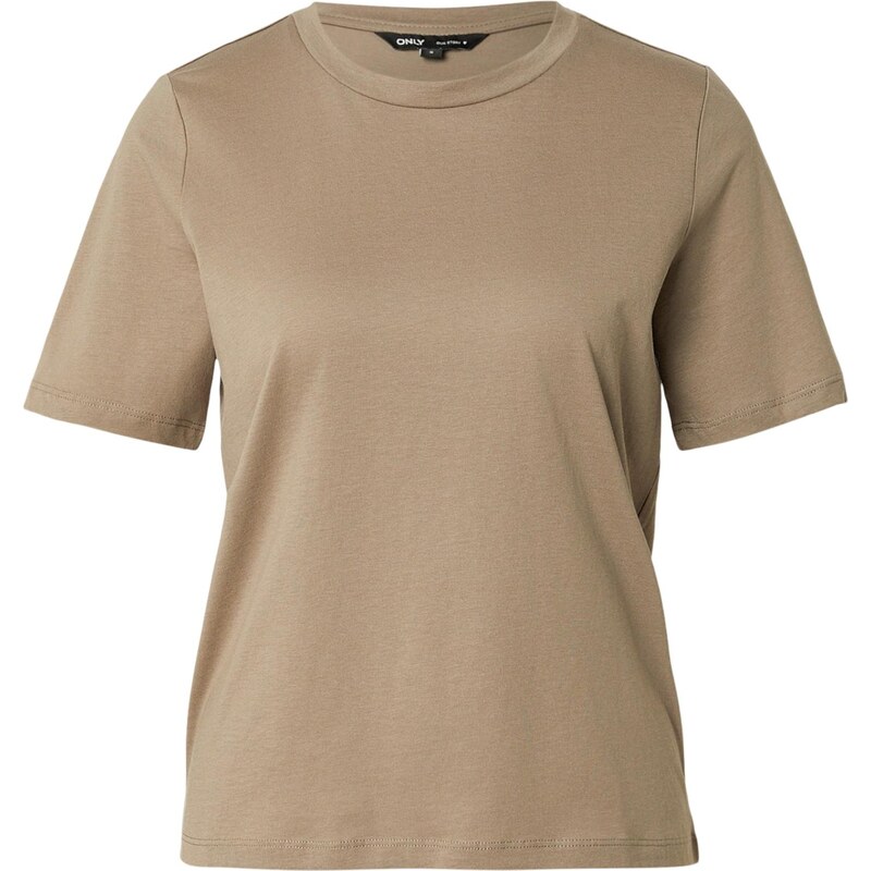 ONLY Tričko hnedá melírovaná 67499728