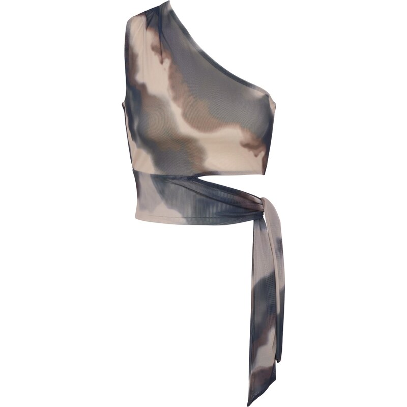 LeGer by Lena Gercke Top Floria béžová / hnedá / antracitová 67499748