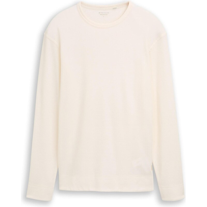 TOM TAILOR Tričko biela ako vlna 67499805