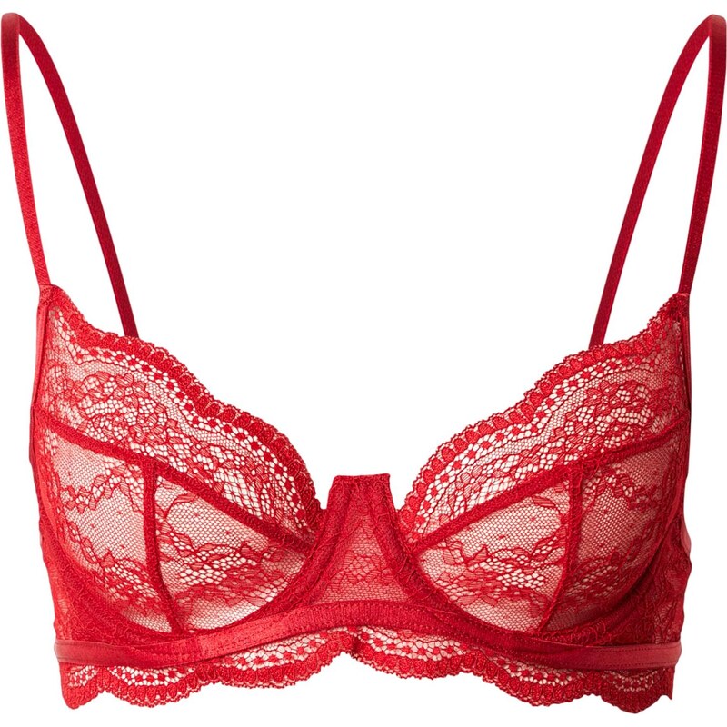 Hunkemöller Podprsenka Isabelle červená 67499889