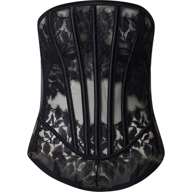 Hunkemöller Korzet Chalice čierna 67499890