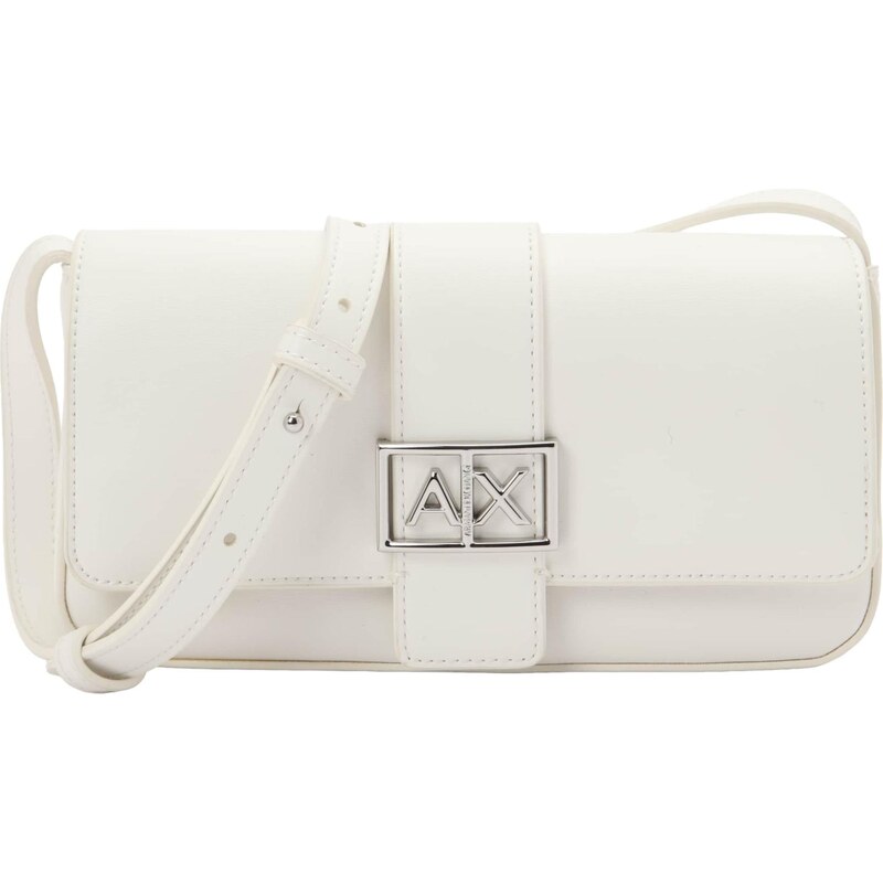 ARMANI EXCHANGE Taška cez rameno JODIE šedobiela 67499974