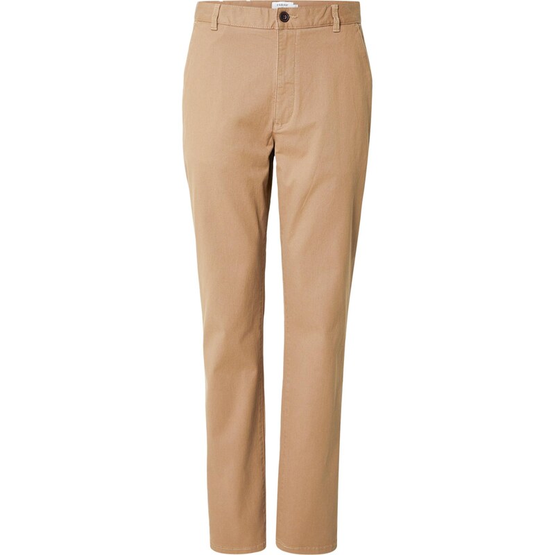FARAH Chino nohavice NORWOOD tmavobéžová 67500017
