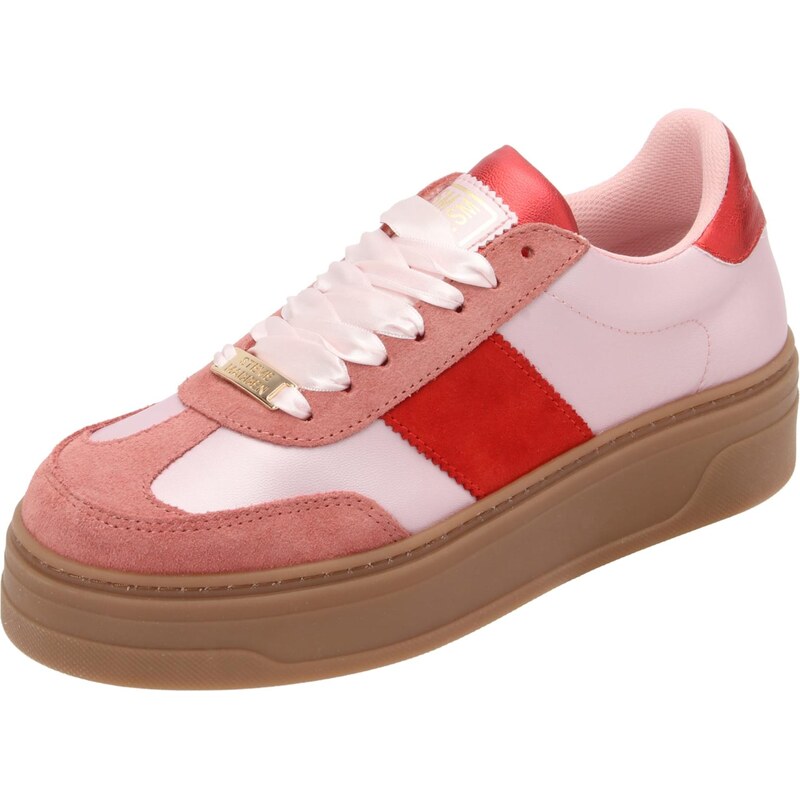 STEVE MADDEN Nízke tenisky Moxy ružová / staroružová / červená 67500020
