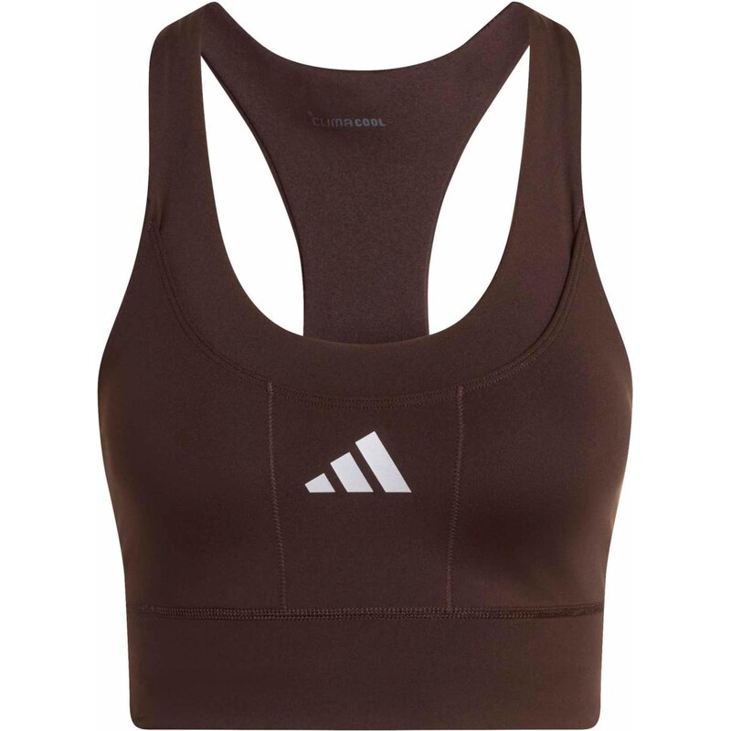 ADIDAS PERFORMANCE Športová podprsenka ADI365 gaštanová / biela 67500087