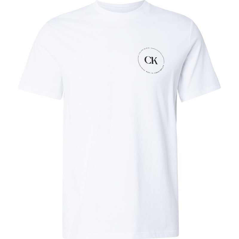 Calvin Klein Jeans Tričko čierna / biela 67500073