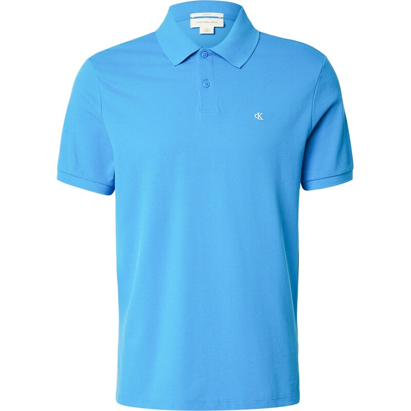 Calvin Klein Jeans Tričko azúrová / biela 67500083