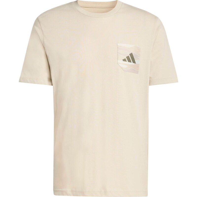 ADIDAS SPORTSWEAR Športová mikina sivobéžová / kaki / biela 67500157