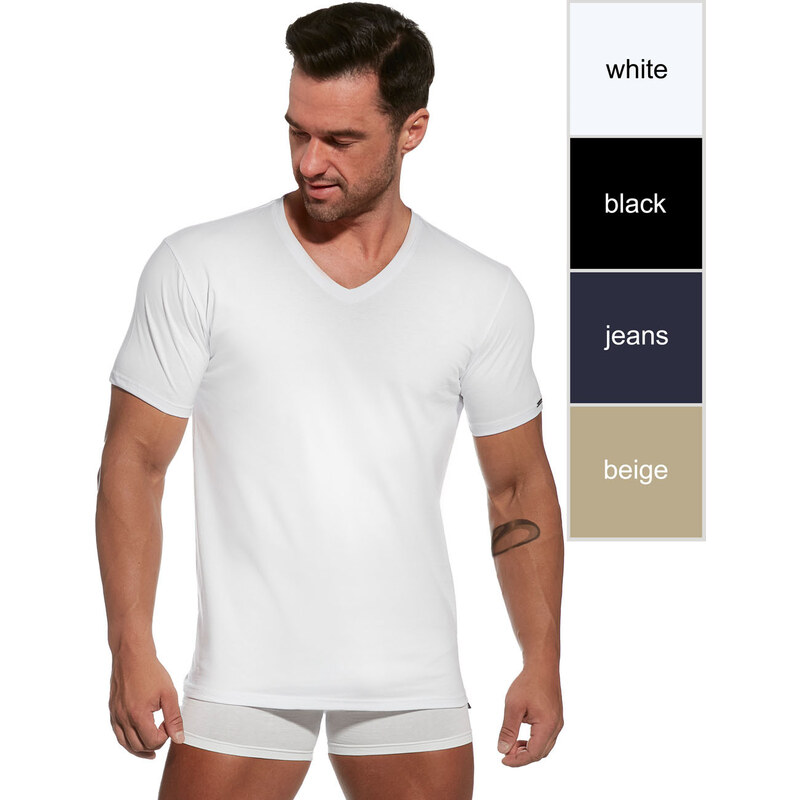 CORNETTE Pánsky nátelník 201-NEW-Authentic 01-white 2XL 49872356