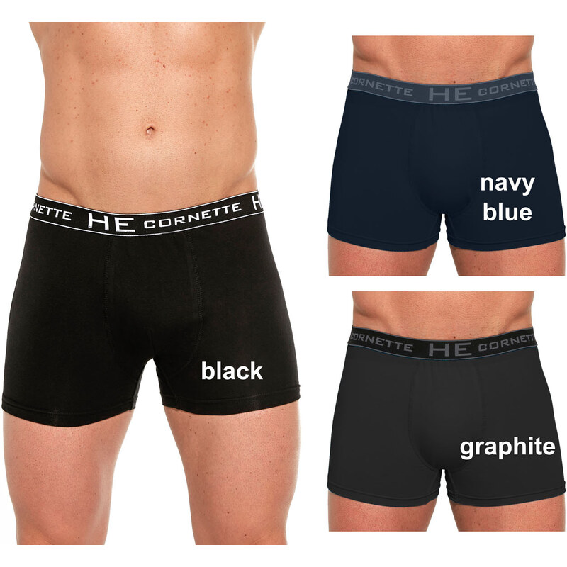 CORNETTE Boxerky Cornette HighEmotion503-NEW black 2XL 51503002