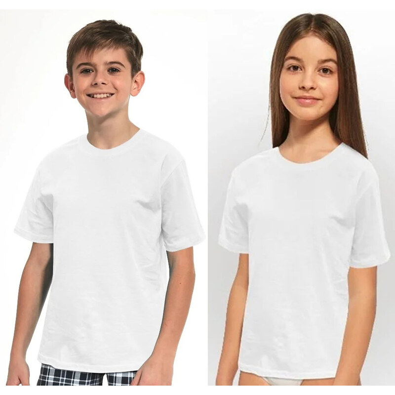CORNETTE Nátelník detský T-shirt709 white 134 49872663