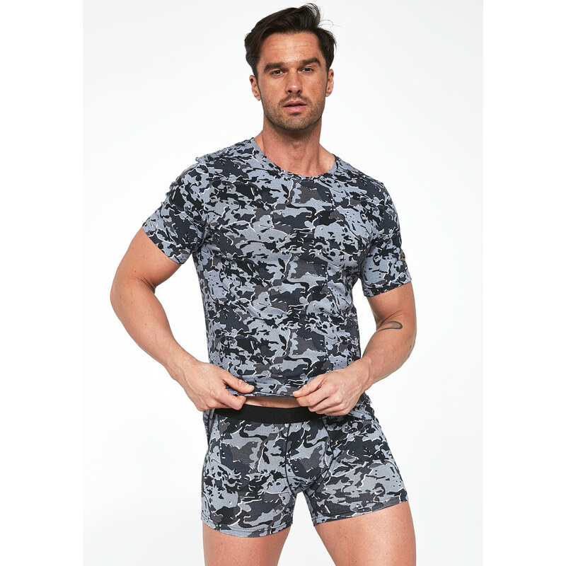 CORNETTE Pánske tričko Military294/01 01 L 49871721