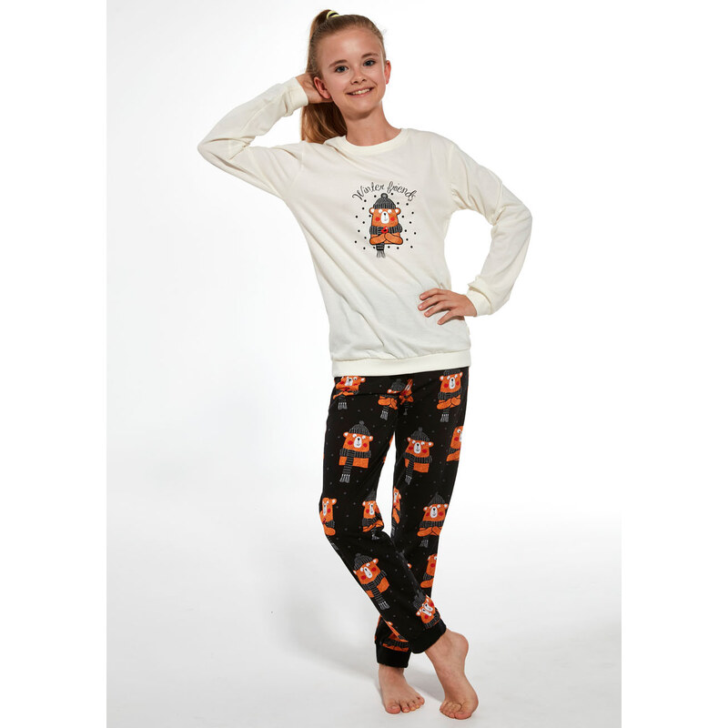 CORNETTE Dievčenské pyžamo 594/160-Winter-bear 160 110-116 49872758