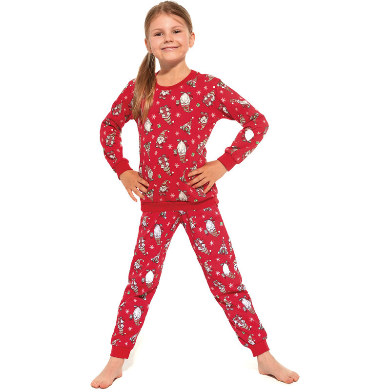 CORNETTE Vianočné pyžamo 032/163-Gnomes 163 98-104 49873067