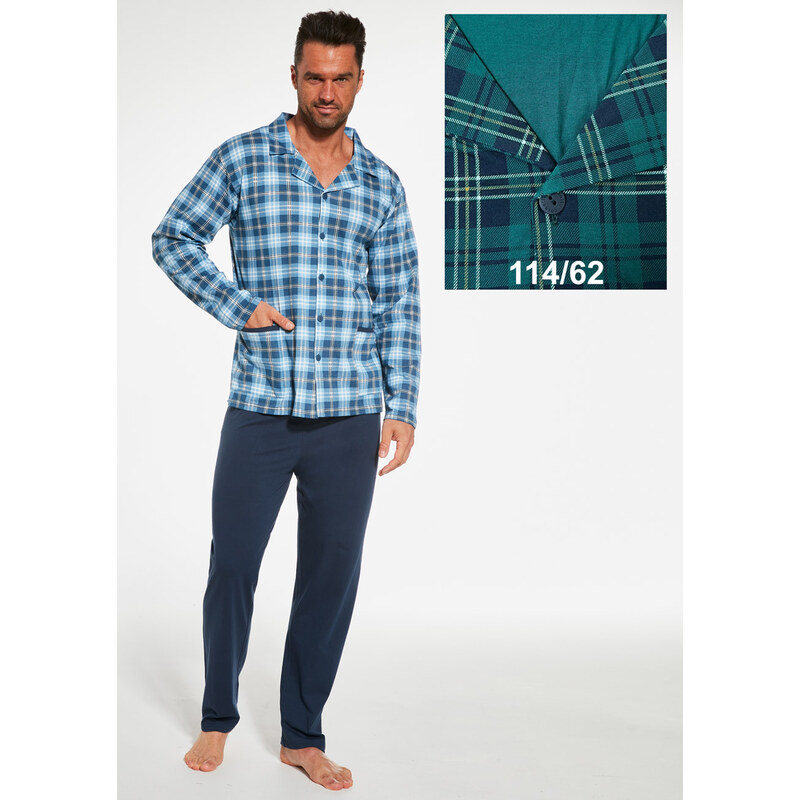 CORNETTE Pánske pyžamo 114/62-Cornette 62 2XL 49874087