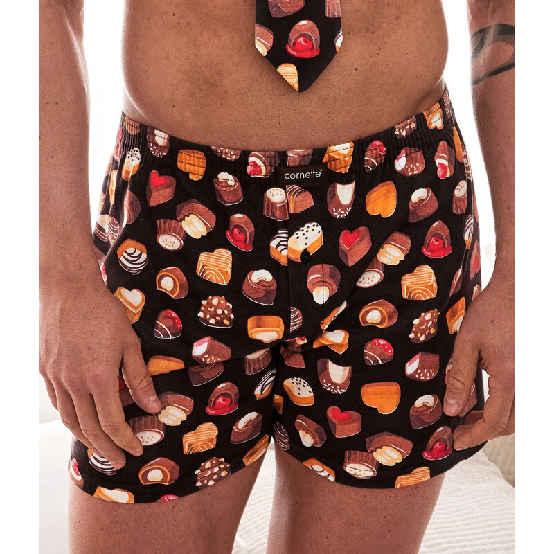 CORNETTE Valentínske boxerky Classic001/157 157 2XL 49874455