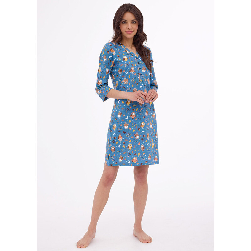CORNETTE Nočná košeľa 485/383-Owls3 383 L 66679384