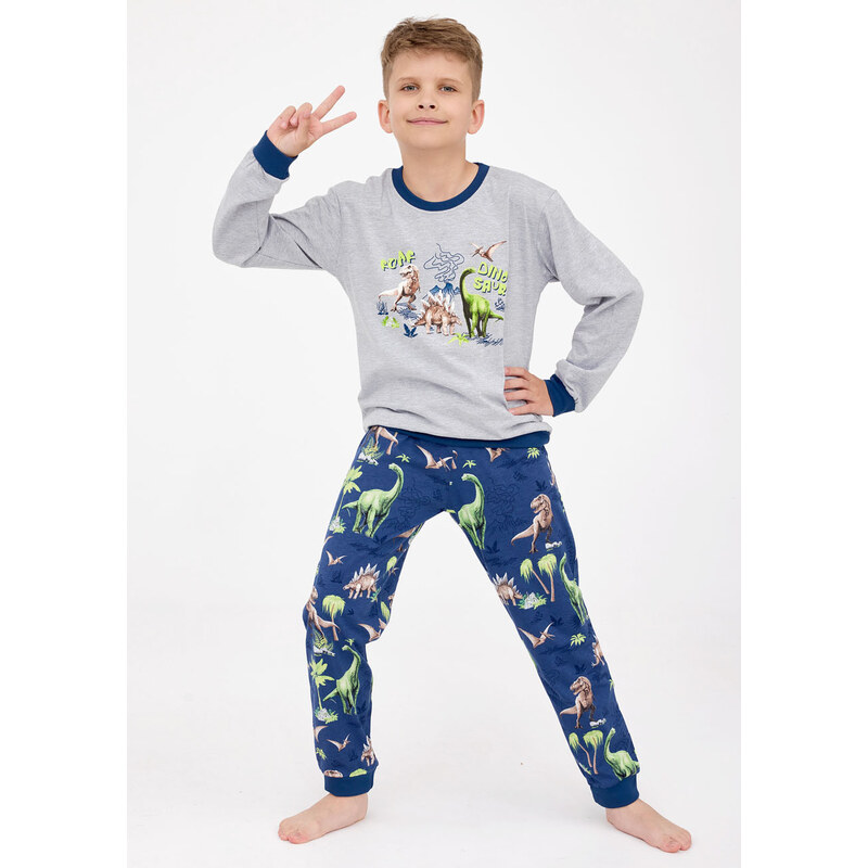 CORNETTE Chlapčenské pyžamo 966/163-Dinosaur 163 134-140 66679439