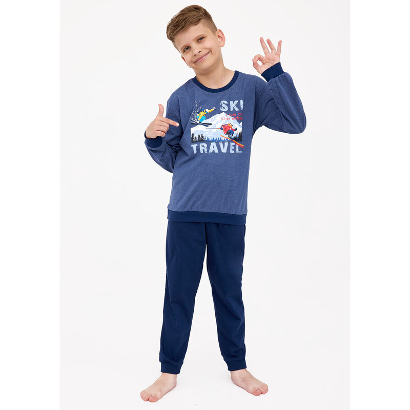 CORNETTE Chlapčenské pyžamo 267/158-Ski 158 134-140 66679488